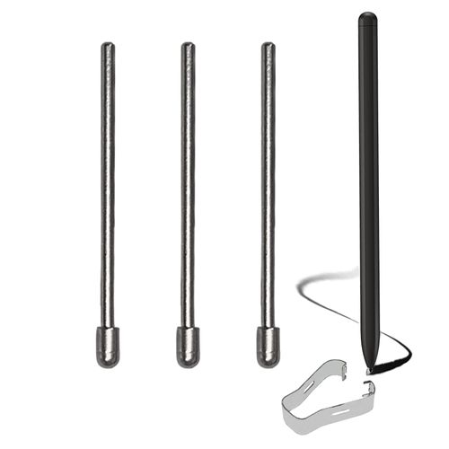 3 Pack Metal Pen Nibs/Tips Replacement for Remarkable 1/2 Pen, No Wore Out Metal Remarkable 1/2 Stylus Pen Nibs/Tips with 1 Tweezer