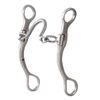 Classic Equine Performance Straight Shank Bit with Chain Port, 7-inch