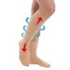 Therapeutic Circulation Stockings, Mens, Tan (1 Pair)
