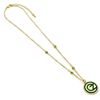 WICKED Oz Logo Necklace - Gold & Green