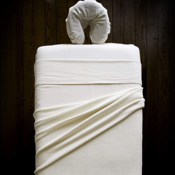 Sposh Organic Flannel Fitted Face Rest Cover - Natural