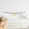 Amscan 9915638 Botanical Cross Garland Banner