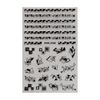 KiraNail NailSticker Textile