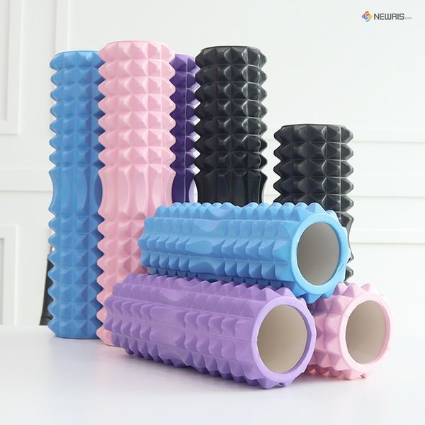 Lead-Top EVA Stretch Lump Foam Roller, Pink