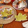 Set of 4 Appetizer Plates - Fall Leaves