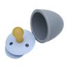 BIBS with Pacifier Case 0-6 Months Baby Blue Size 1