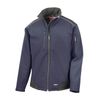 Result Herren Ripstop Softshell-Jacke (4XL) (Marineblau/Schwarz)