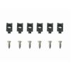 1969 Headlight Bezel Hardware Set, Standard, 6 Screws and 6 J-Clips