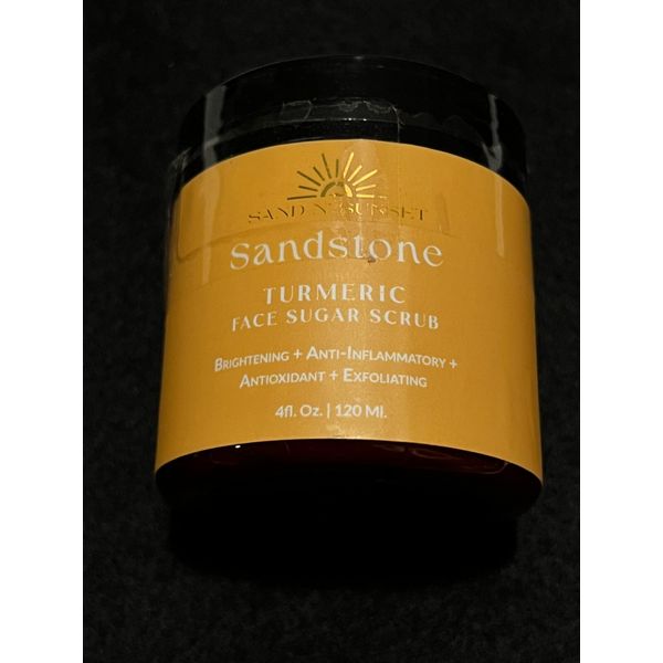 New Sealed SAND N’ SUNSET | Turmeric Face Scrub 4oz