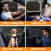 4PCS Magnetic Sun Shade Front & Rear Car Window Screen Cover Sunshade Protector
