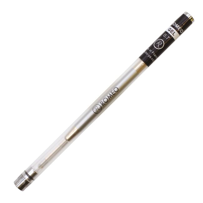 Romeo Ballpoint Pen Refill, Gel Lead, Black