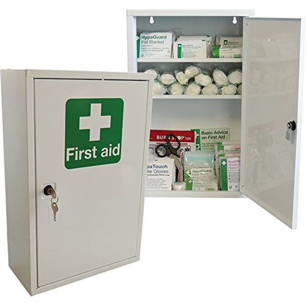 Evolution British Standard Compliant First Aid Cabinet (Medium) K3051MD