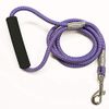 5280DOG Blue Nylon Braided Rope Leash, Medium, 5 ft., Blue / Grey