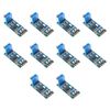 NOYITO NE555 Pulse Generator Module Square Wave Rectangular Wave Small Signal Generator Module DC 5V 12V Frequency Adjustable (Pack of 10)