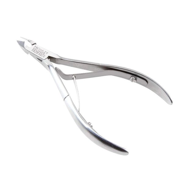 Mehaz Cuticle Nipper 777, 1/2 Jaw, Stainless Steel Cobalt with 4" Handle