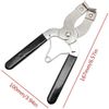 LCYLFH Piston Ring Installer, Adjustable Engine Pliers Expander Installer Remove Tool,Easy to Use Ring Expanders