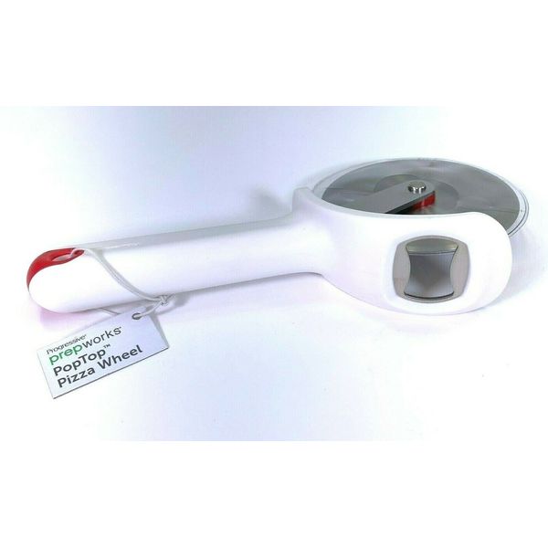 Progressive Prepworks Pop Top Pizza Wheel Cutter With Bottle Opener