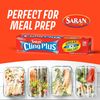 Saran Cling Plus Plastic Wrap, 200 Sq Ft, 1 Count (Pack of 1)