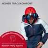 Black Crevice Children's Ski Helmet, black, 2