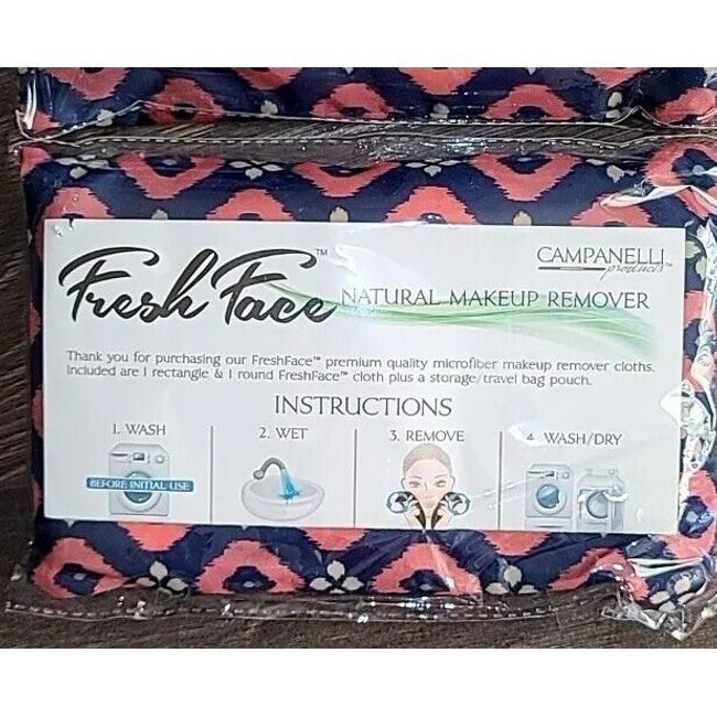 CAMPANELLI FRESH FACE NATURAL MAKEUP REMOVER CLOTH SET