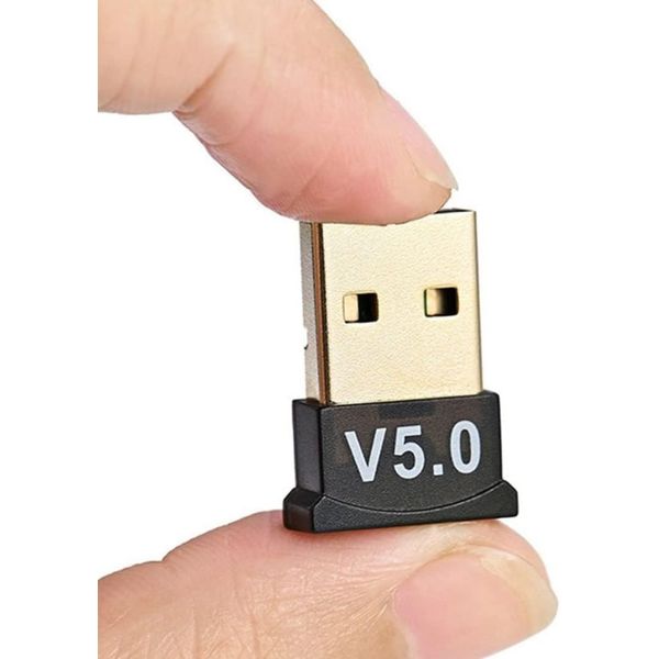 Mini usb bluetooth adapter for pc, Bluetooth network Wirless receiver 5.0 usb dongle use for Multiple Devices pc,Laptop Windows 10/8.1/8/XP, Plug and Play