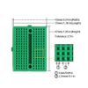 Hailege 6pcs SYB-170 Solderless Prototype Board 170 Connection Points Mini Breadboard YB-170 Solderless Prototype PCB Breadboard with Back Adhesive Raspberry Pi