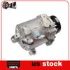A/C Compressor W/Cluth For 2000 2001 2002 2003 2004 2005 Cadillac DeVille 4.6L