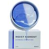 misoli moist moment hydrogel eye patches moist moment hydrogel eye patches 60 l high moisturizing and squalane with hyaluronic acid and squalane strengthening eye pack l Unisex eye care eye mask eye mask and hip care partial pack l Korean cosmetics l Hyal