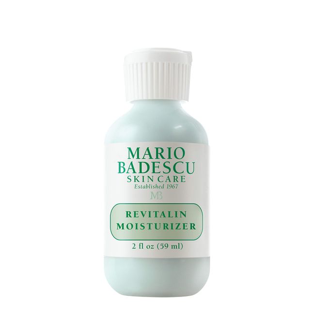 Mario Badescu Revitalin Face Moisturizer for Women and Men, Ideal Facial Moisturizer for Combination, Dry or Sensitive Skin, AHA Moisturizer Face Cream with Lactic Acid & Amino Acids, 2 Fl Oz