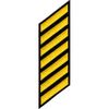 Uniform Service Hash Marks - Medium Gold on Black Felt Backing - 7 Hashes