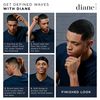 Diane Premium 100% Boar Bristle 7 Row Styling Brush for Men and Barbers, Medium-Firm Bristles for Thick Coarse Hair, Detangling, Smoothing