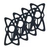 Texel WebGrip Security Tether Black [4 Pack]