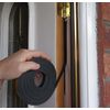 Stormguard E Profile Black -EPDM Rubber Draught Seal and Foam Draught Excluder Window or Door Draft,