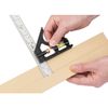 Draper 34704 Combination Square with Centre Head and Protractor, 300mm , Blue