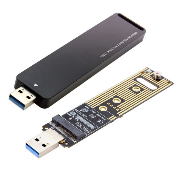 CY USB 3.0 to Nvme M-key M.2 NGFF SSD External PCBA Conveter Adapter Card Flash Disk Type