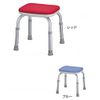 Aron Kasei 4147 Backless Shower Bench Mini Blue