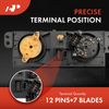 A-Premium Heater Climate Control Panel Module Compatible with Chevrolet Malibu 1997 1998 1999 2000