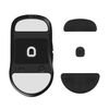 kwmobile Mouse Feet Replacement Compatible with ENDGAME GEAR XM2we Computer Mouse Skates Sticker - Black