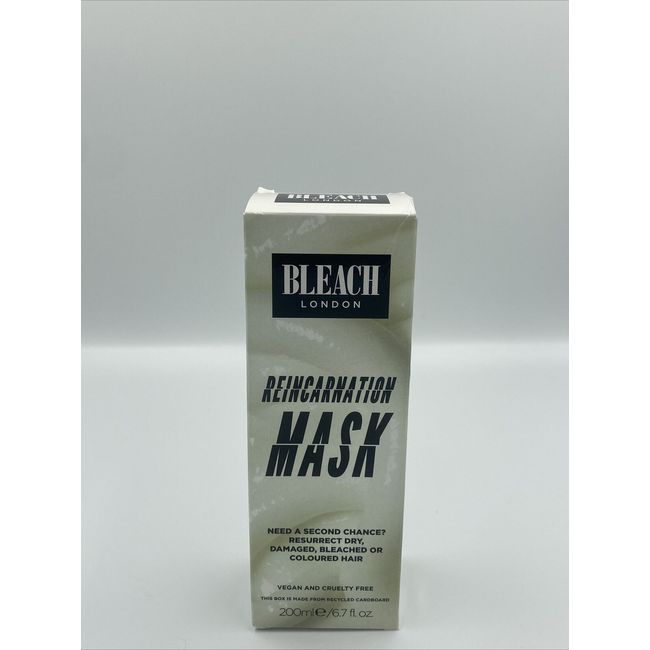 Bleach London Reincarnation Mask, Hydrating Hair Mask, 6.7 Fl Oz New Vegan