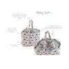 Hobby Gift Drawstring Fabric Craft Tote Bag, Knit Happens (MR4724)