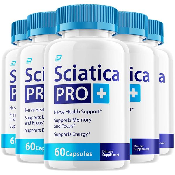 (5 Pack) Sciatica Pro Plus Supplement Capsules – Sciatica Pro+  All Natural Memo
