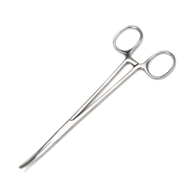 Booms Fishing F04 Fishing Forceps,Locking Forceps Clamp Curved Tip Fish Hook Remover