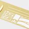 DESIGNPHIL Midori 42282006 Ruler, Clip Ruler, Decorative Ruled Pattern