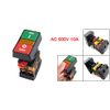 uxcell A11083100ux0124 on Off Start Stop Push Button with Light Indicator Momentary Switch, Red/Green Power