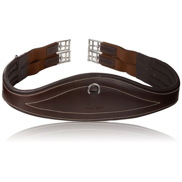 Mark Todd Girth, Anatomically-Shaped Brown havana Size:132 cm