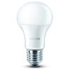 Philips E27 Edison Screw LED Light Bulb, 9 W, 230 V - Warm White Frosted