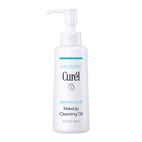 Curel Makeup Remover Cleansing Oil for Dry, Sensitive Skin 150ml