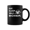 Eat Sleep Walk Boxer Mug - Two Sides Printed