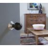From the Anvil Ebony & Aged Brass Beehive Mortice/Rim Knob Set