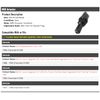 4WD Actuator - With Five Pin Square Plug - Compatible with 1988-1999 Chevy K1500